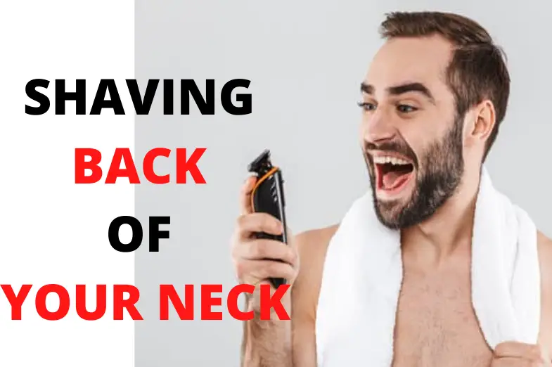 can you shave back of your neck with a razor