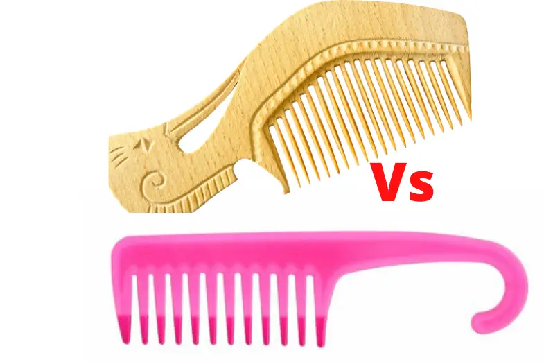 wooden comb vs plastic comb