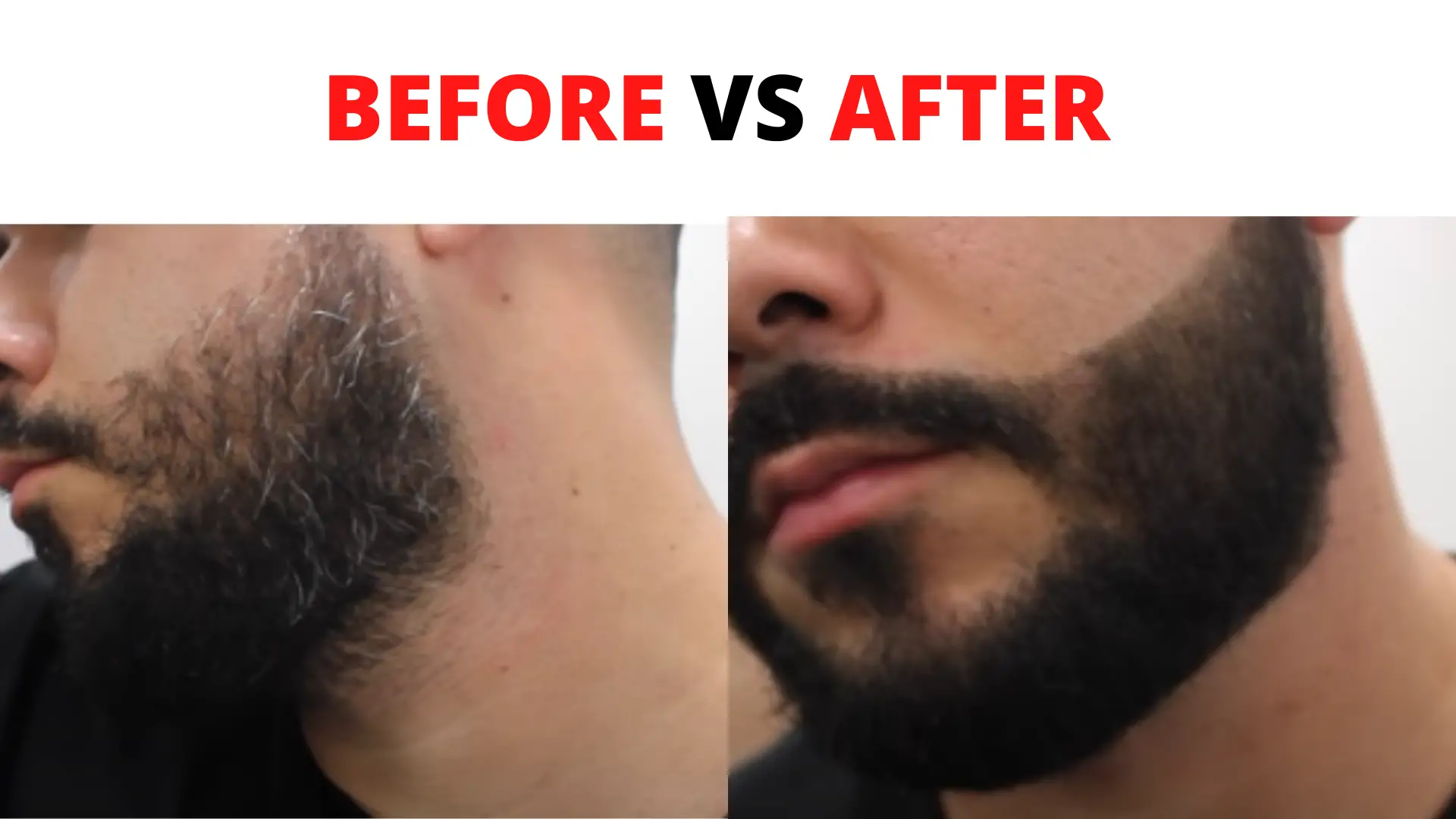 bigen beard dye before and after